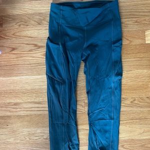 Lululemon dark green leggings